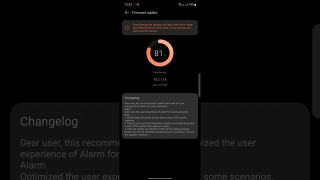 Honor Band 6 New Firmware Update 10.3.1.18 смотреть онлайн
