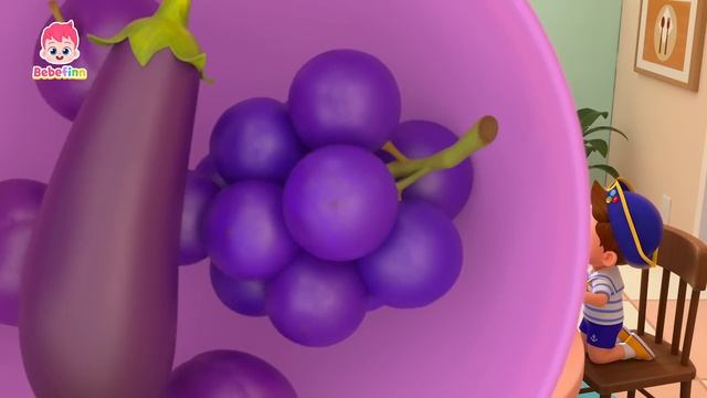 Colorful Foods | EP37 | Bebefinn Songs for Kids | Nursery Rhymes & Kids Songs смотреть онлайн