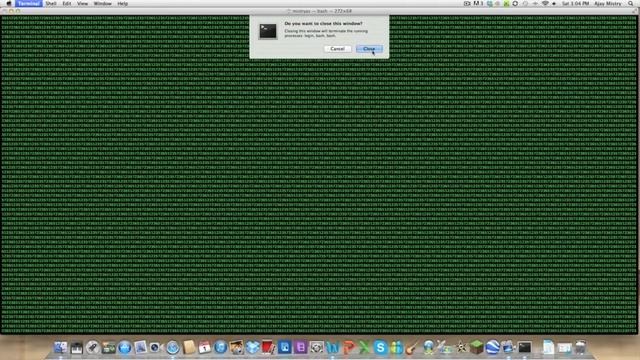 Mac Tutorial: How to do the Matrix effect in Terminal смотреть онлайн