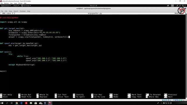 Ethical Hacking #31 : Coding ARP spoofer смотреть онлайн