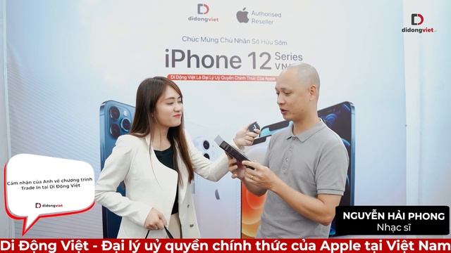 Nhạc sĩ Nguyễn Hải Phong Trade-in iPhone 12 Pro Max tại Di Động Việt смотреть онлайн