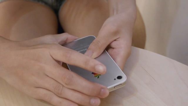 Vintage Apple Logo Aluminum Back Panel for iPhone 4/4S смотреть онлайн