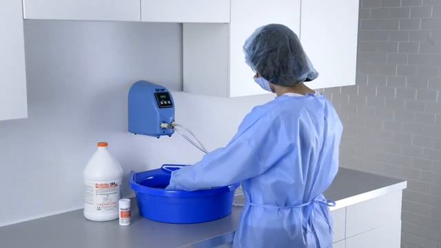 Автоматическое промывочное устройство для очистки и обработки каналов гибких эндоскопов Scope Buddy смотреть онлайн