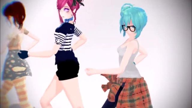 [MMD] Little Apple 小苹果 [Mitsuki,Alysa,Miku] смотреть онлайн