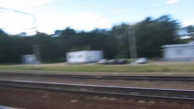 Электровоз ЭП20-018 с поездом№739А Москва-Брянск станция Бекасово-1 24.06.2019 смотреть онлайн