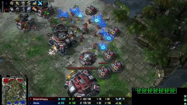 starcraft 2 HOTS ASUS Summer Juego 3 TvP Empire Happy vs Axiom Alicia смотреть онлайн