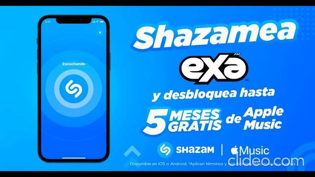 Shazamea cualquier canción y desbloquea hasta 5 meses gratis de Apple Music смотреть онлайн