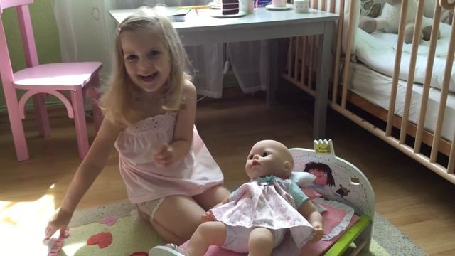 Набор постельного белья для Беби Анабель на заказ / Baby Anabell смотреть онлайн