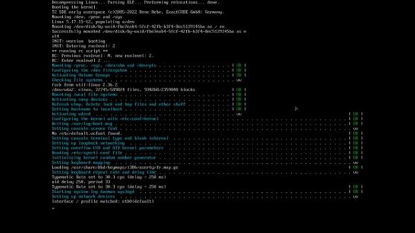 Complete setup of T2 SDE Linux.