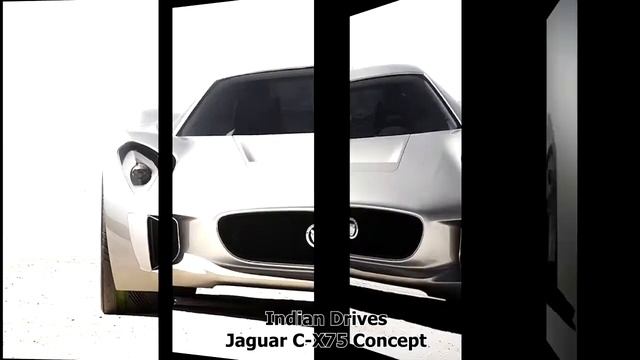 Jaguar C X75 Concept : Details смотреть онлайн