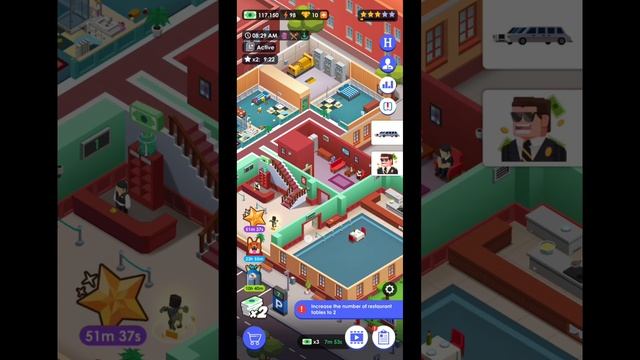 3 Hotel Empire Tycoon - Free Upgrade - How to get unlimited money ! MOD APK смотреть онлайн