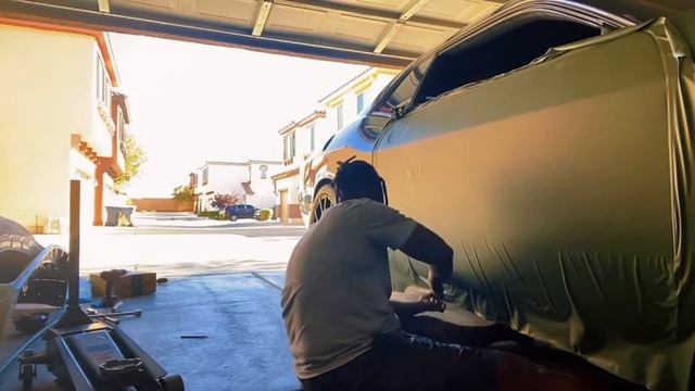 PART 2 how to vinyl wrap challenger driver door #vinlywrap смотреть онлайн