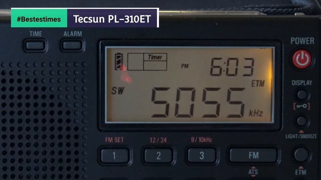Shortwave Radio Listening - Tecsun PL-310ET смотреть онлайн