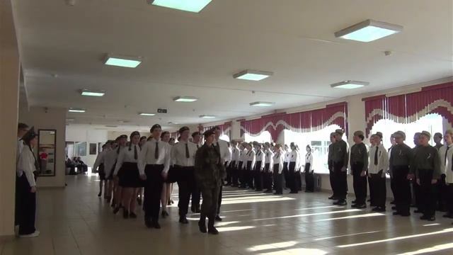Прямая трансляция Смотра строя и песни 7-8 Классы смотреть онлайн