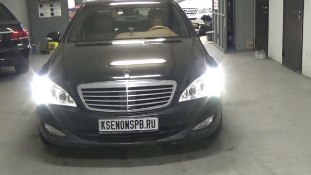 Mercedes-Benz S-klasse W221 -комплексный ремонт фар +HPL Crossfire + HPL Micron смотреть онлайн