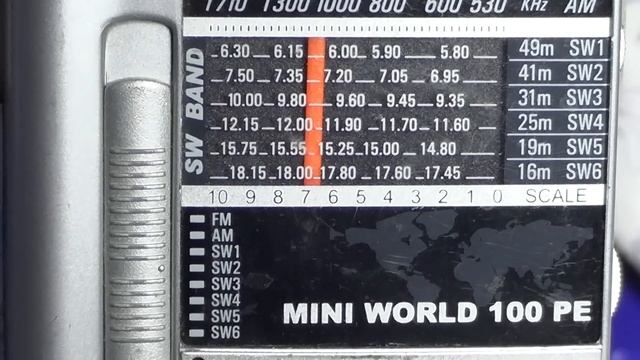 Grundig Mini World 100 PE on Radio Romania telescopic смотреть онлайн
