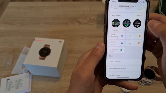 Huawei watch gt2 42mm, gold/fashion smart watch - unboxing and first use... смотреть онлайн