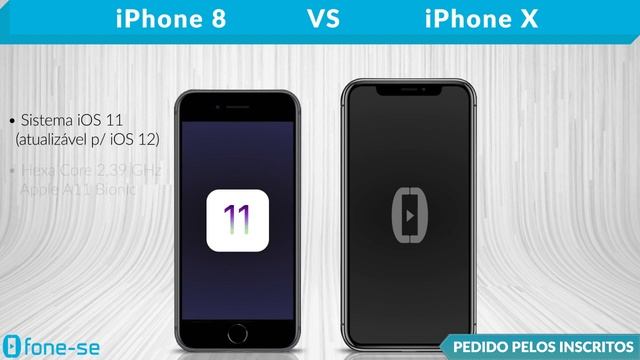 iPhone 8 vs iPhone X (Comparativo) смотреть онлайн