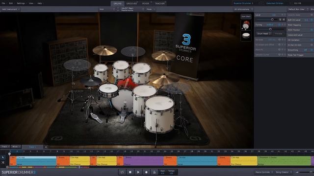 Toontrack Superior Drummer 3 - The Drums Panel Tutorial, Review And Overview