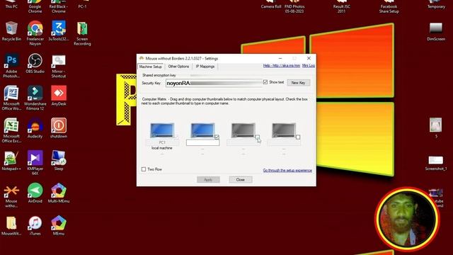 Mouse without borders | How to Use 1 keyboard and mouse for multiple computers ।Dual monitor setup смотреть онлайн