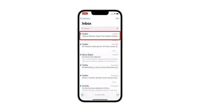 How to Enable Email Notifications on iPhone 13 | iOS 15.2 Mail App смотреть онлайн