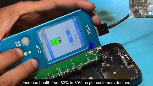 iPhone 12 Pro Max Low Battery Health? Watch how we boost the health with our V1SE Programmer ! смотреть онлайн