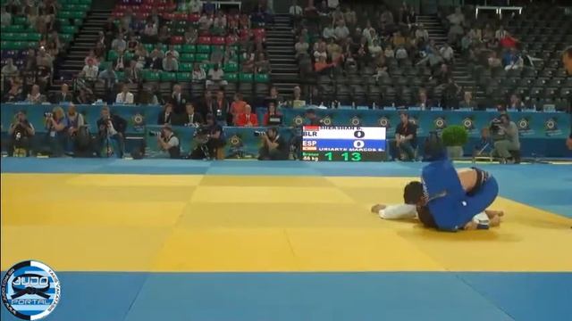 European Judo Championships Montpellier 2014 Bronze -66kg SHERSHAN (BLR) - URIARTE (ESP) смотреть онлайн