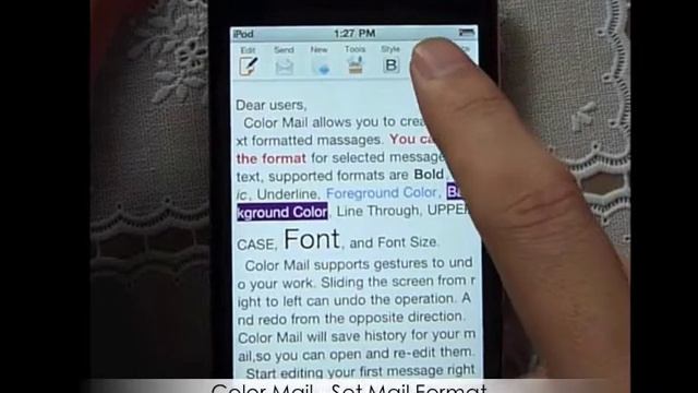 Color Mail: Format your mail смотреть онлайн