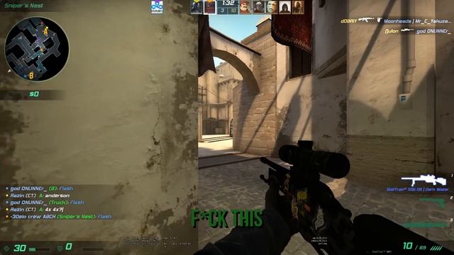 CS:GO - When you play against the best EU faceit players + Uk salt смотреть онлайн