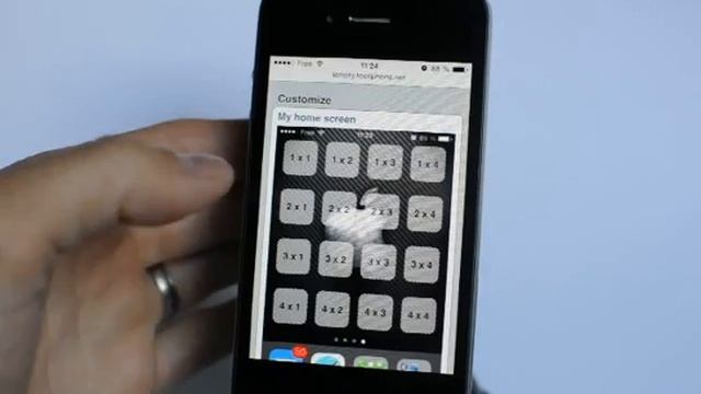 iEmpty : Customize iOS7 home screen with blank icons (no jailbreak) смотреть онлайн