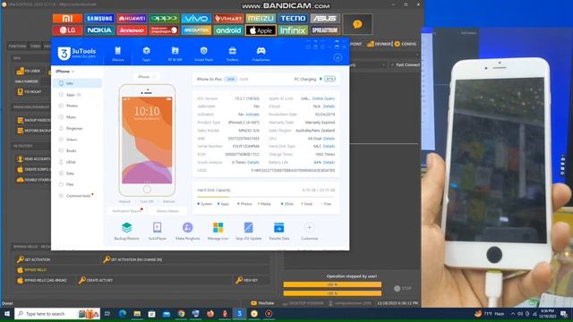 iphone 6s plus iOS 15.7.3 Unavoidable🙆♂️ Passcode Bypass done by unlock tool ✔️100℅ ok 👍 2023💥 смотреть онлайн