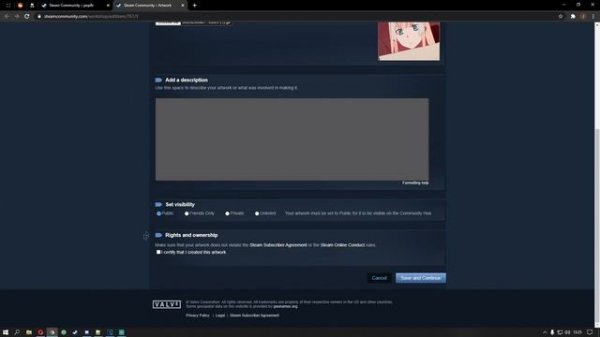 Tutorial: Steam Blank Workshop Showcase GIF [steam tricks] / WORKING