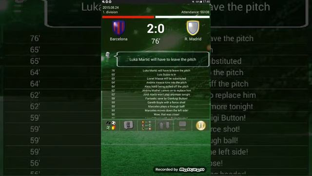 True Football 3 Gameplay Android Real Madrid vs Barcelona смотреть онлайн