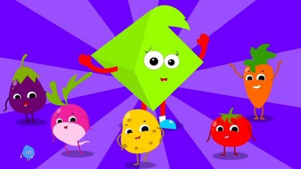 Five Little Shapes + More Learning Video and Children Rhymes