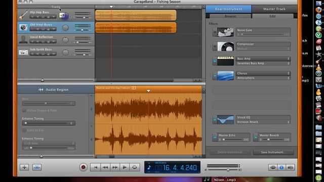 How to Remove Vocals Using Garage Band pt 1/3 - Remove Lyrics from Song using Garageband смотреть онлайн