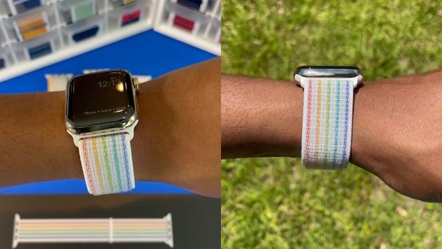 Pride Edition Nike Sport Loop Apple Watch Band (NEW Summer 2021 Color) + Unboxing & Comparisons! смотреть онлайн