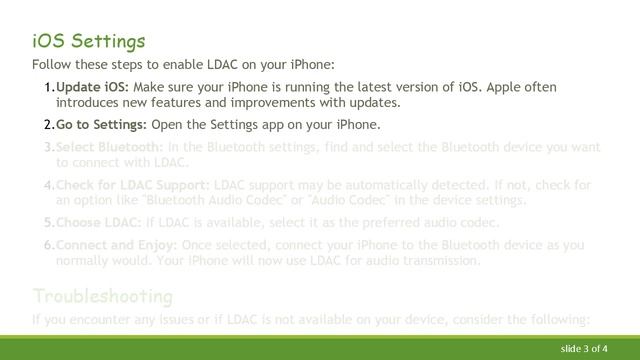 Enabling LDAC on iPhone смотреть онлайн