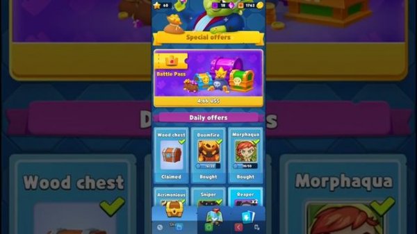 Rush royale mod apk #happymod #hilelioyun