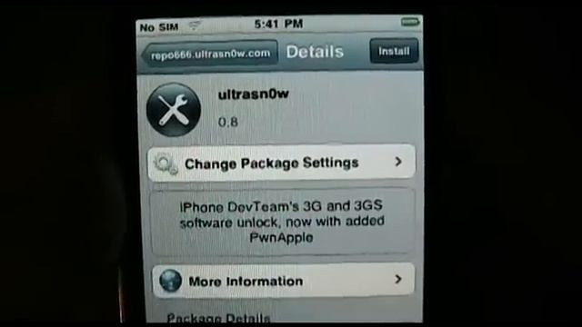 How To: Unlock The iPhone 3G or iPhone 3GS (3.0 Firmware) (www.TheUnlockr.com) смотреть онлайн