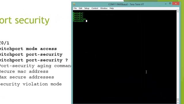 16 Cisco ICND1 100-101 Switch Port Security - Mustafa Amjad بالعربي смотреть онлайн