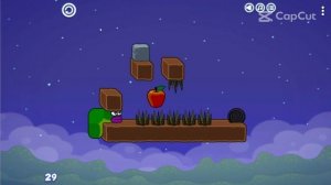 Apple Worm Level 29 Very hard