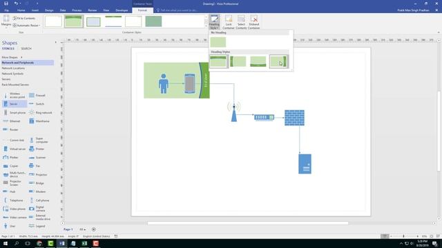 MS Visio Tutorial - Lesson 17 - Containers смотреть онлайн