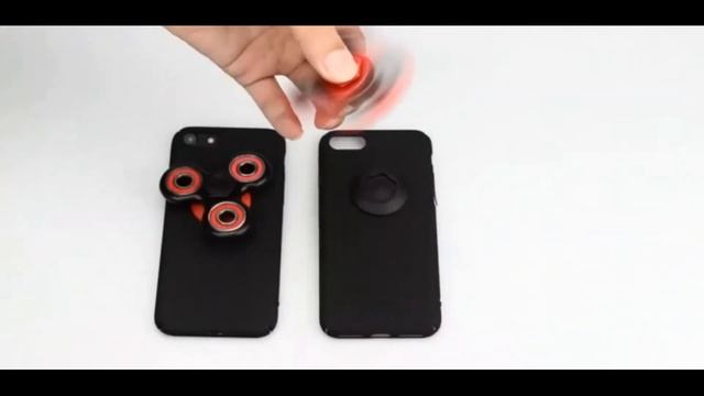 Спиннер на чехле для iPhone Айфона. смотреть онлайн