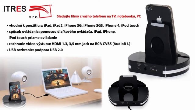 Noontec ATOMU TV Dock (iPhone, iPad, iPod) смотреть онлайн