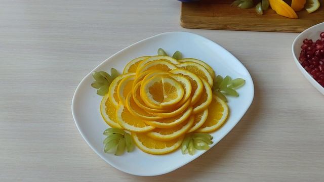 Orange and apple decoration.Super Fruits Decoration смотреть онлайн