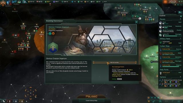 Stellaris - Garbage Aliens - Part 4 - Pollen Garbage смотреть онлайн