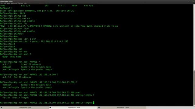 NAT Virtual Interface lab in GNS3 смотреть онлайн