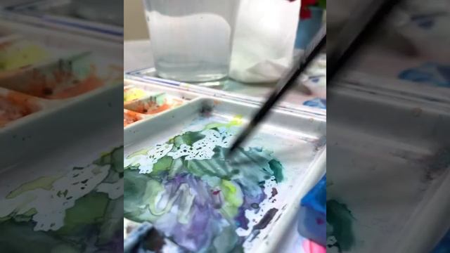 Рисуем фонарь акварелью смотреть онлайн