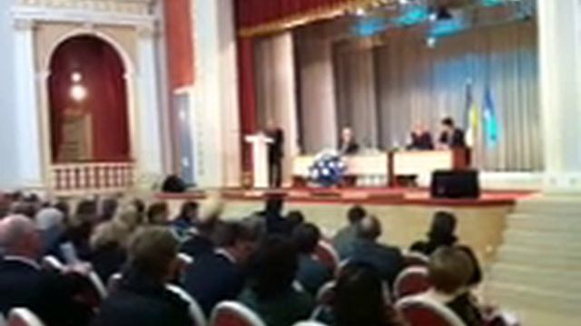 Конференция Партии регионов 12 марта 2014 года в Донецке смотреть онлайн