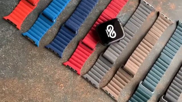 Magnetic Leather Loop For Apple Watch 42 mm / 44 mm смотреть онлайн